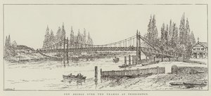 Nova ponte sobre o Tamisa em Teddington de Frank Watkins